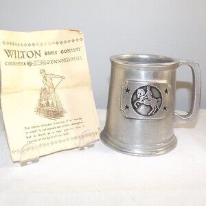 Vintage One of a Kind Armetale Mug, Primitive Metal Cup for your Man Cave